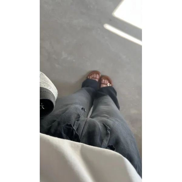 MSD İnce Bel Tensel Antrasit Pantolon