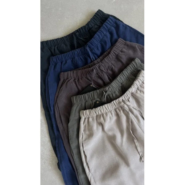 MSD İnce Bel Tensel İndigo Pantolon