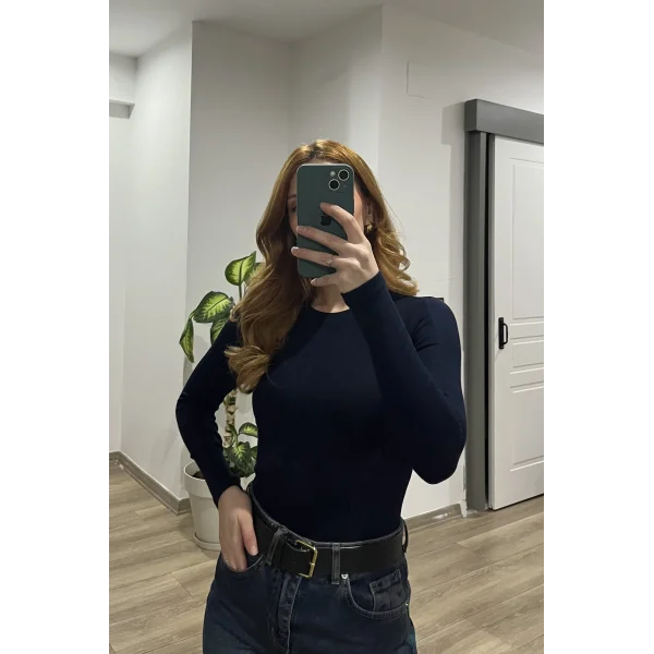 Oys Likralı Lacivert Modal Body