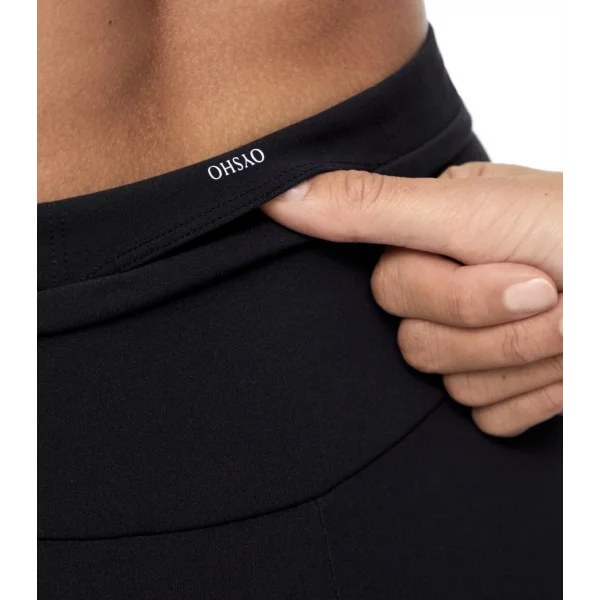 Oys Siyah Biker Tayt