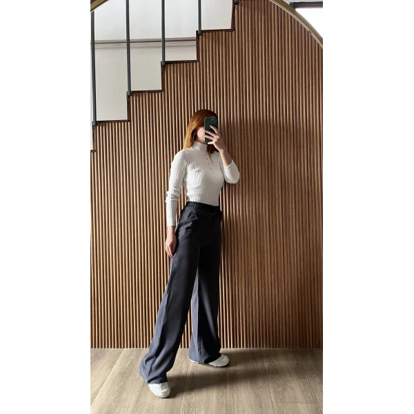 Stra Bolpaça Tensel Füme Pantolon