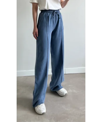 MSD Çimalı Mavi Tensel Pantolon