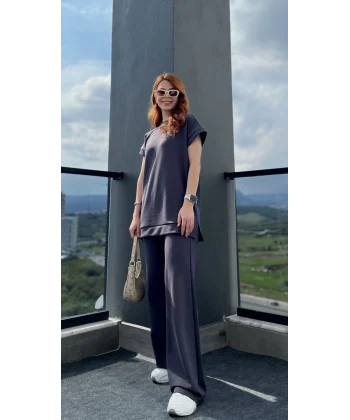 Antrasit Modal Eşofman Takımı