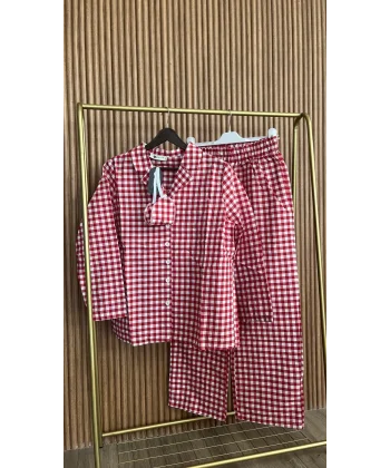Kırmızı Pijama Takımı