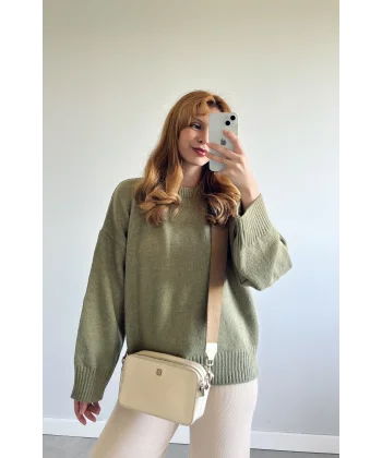 MD Pinterest Yeşil Kazak