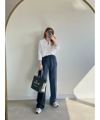 MSD Çimalı Tensel Antrasit Pantolon