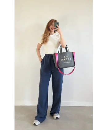 MSD İnce Bel Tensel İndigo Pantolon