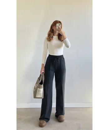 OYS Koyu Antrasit Modal Pantolon