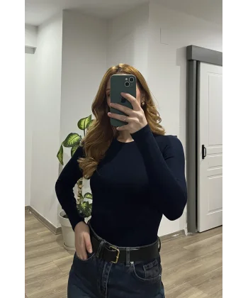 Oys Likralı Lacivert Modal Body