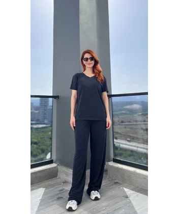 V yaka Oys Antrasit Modal Takım