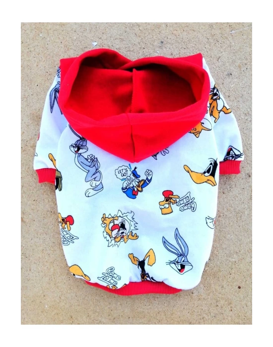 Bugs Bunny %100 Pamuk Kumaş Köpek Sweatshirt
