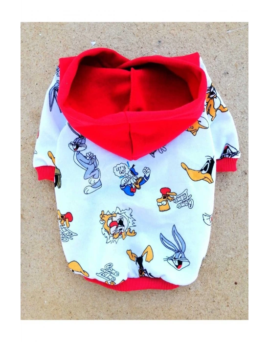 Bugs Bunny %100 Pamuk Kumaş Köpek Sweatshirt