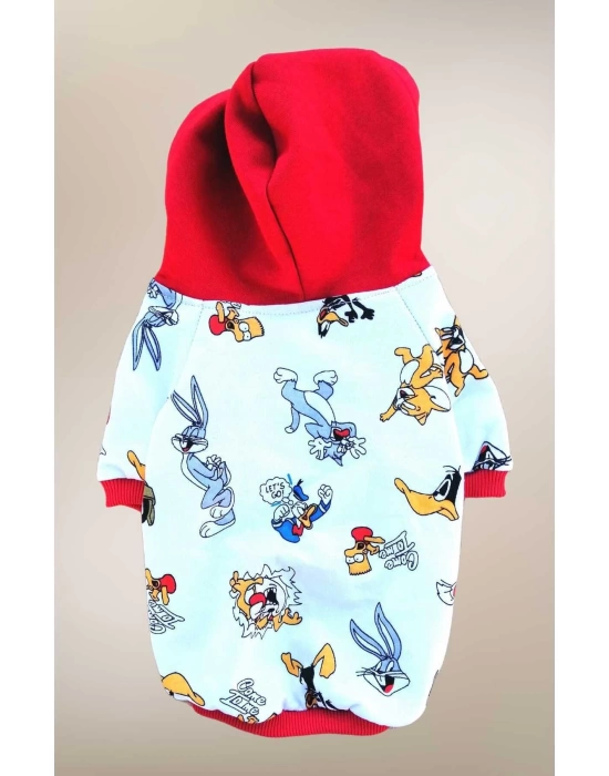 Bugs Bunny %100 Pamuk Kumaş Köpek Sweatshirt