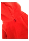 Turuncu İçi Polarlı %100 Pamuk Kumaş Köpek Kıyafeti Kapüşonlu Sweatshirt