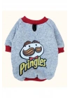Pringles %100 Pamuk Kumaş Köpek Sweatshirt