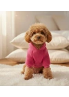 Pembe Ayıcık Temalı Teddy Bear Peluş %100 Pamuk Kumaş Kedi Köpek Kıyafeti & Elbisesi Kapüşonlu Sweatshirt