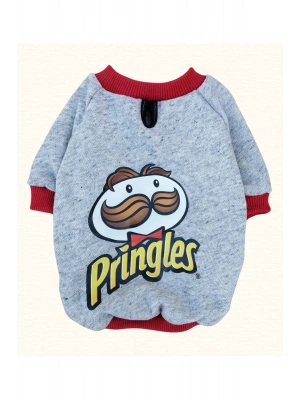 Pringles %100 Pamuk Kumaş Köpek Sweatshirt
