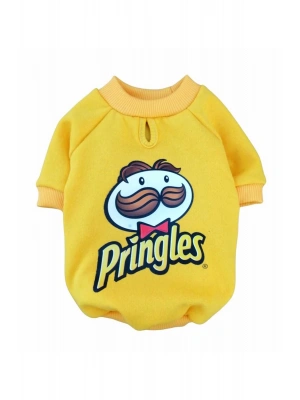 Pringles Baskılı 3 İplik Şardonlu Köpek Sweatshirt