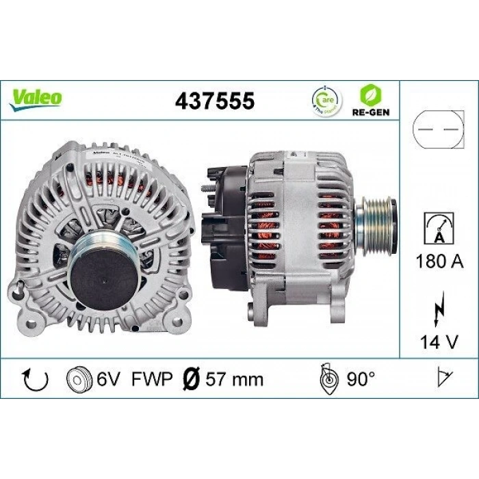 Alternatör T5,5-crafter Caaa-caab-caac-bjk-bjm 2,0 Tdı-2,5 Tdı 10-
