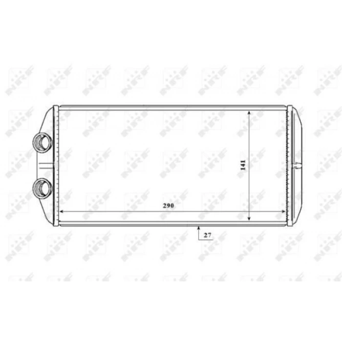 Kalorıfer Radyatörü Partner/berlıngo 1.6 Hdı 05-