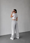 Gri NK Stoperli Oversize Unisex Eşofman