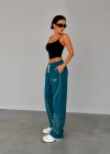 Yeşil NK Arabiyeli Oversize Unisex Eşofman