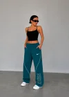Yeşil NK Arabiyeli Oversize Unisex Eşofman