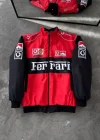 Kırmızı Ferrari İçi astarlı Unisex Bomber Ceket