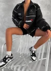 Mercedes İçi astarlı Unisex Bomber Ceket