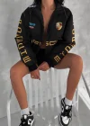 Porsche İçi astarlı Unisex Bomber Ceket