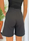 Siyah Oysho Modal Kumaş Şort