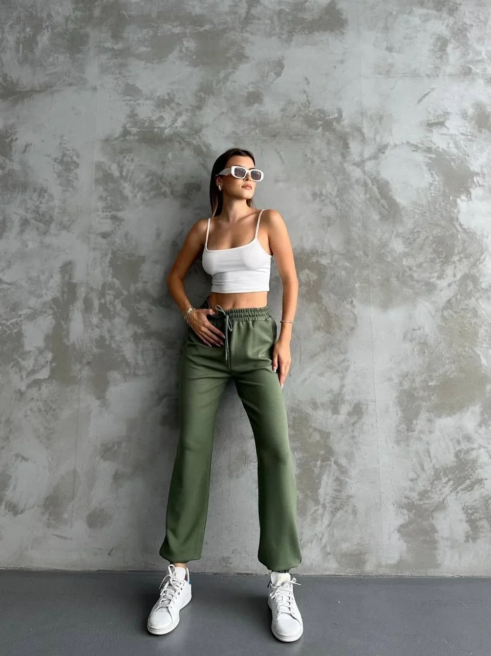 Haki Oysho Jogger Modal Eşofman