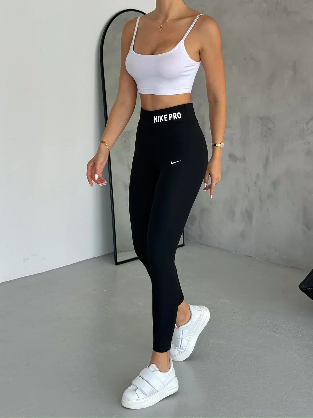 NK Pro Yüksek Bel Toparlayıcı Sporcu Tayt