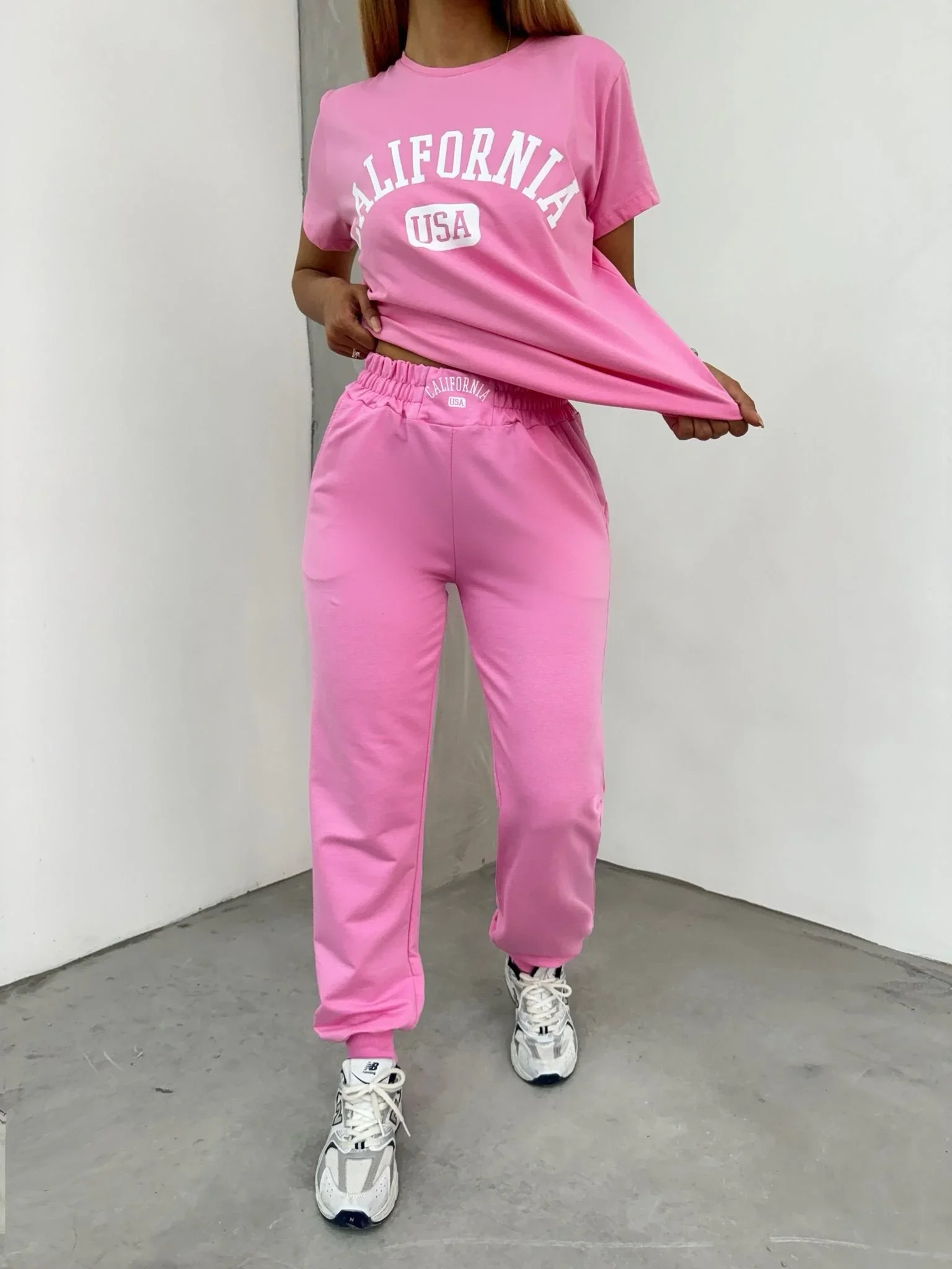 Pudra California Usa Eşofman Takımı