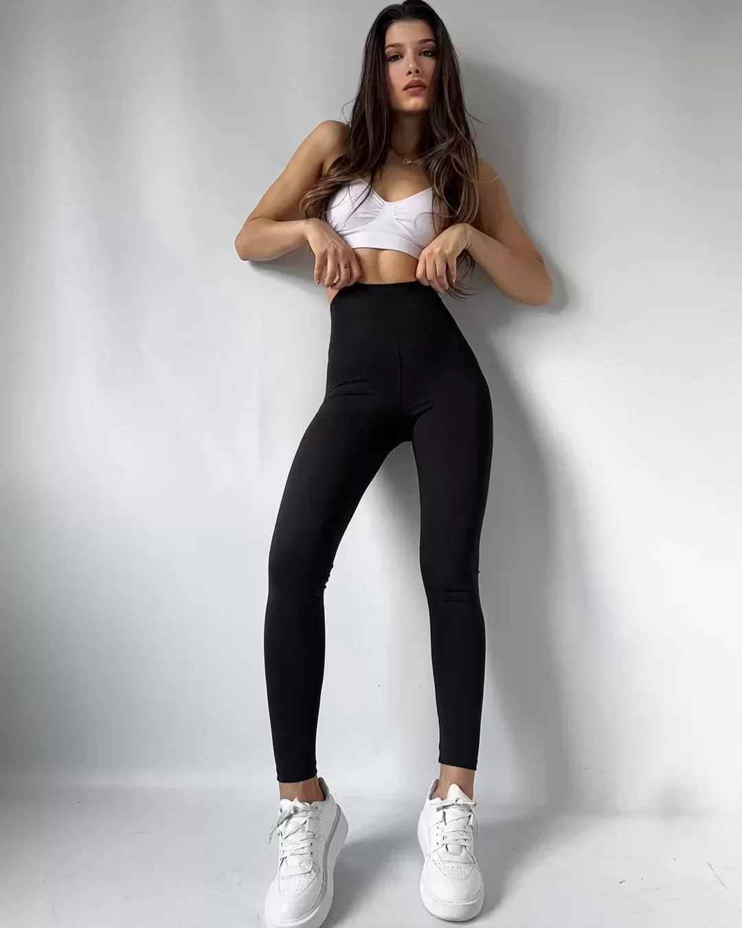 Siyah Toparlayıcı Ve Sıkılaştrıcı Oysho Tayt