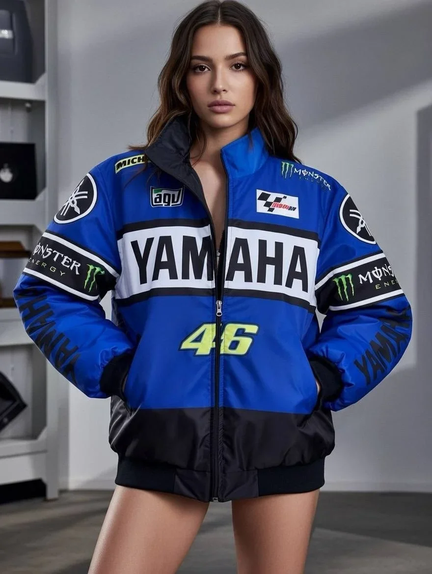 Yamaha İçi astarlı Unisex Bomber Ceket