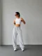 Gri NK Stoperli Oversize Unisex Eşofman