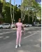 Pembe Alo Arabiyeli Taytlı Takım