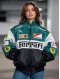 Yeşil Ferrari İçi astarlı Unisex Bomber Ceket