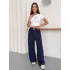 Lacivert Alo Çizgili Baggy Pantolon