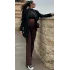Kahve İspanyol Paça Oysho Tayt