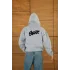 Gri STWD Kapşonlu Unisex Oversize Sweat