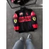Siyah Ferrari İçi Astarlı Bomber Ceket