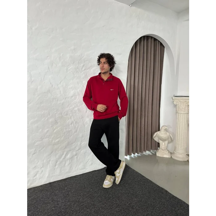 Bordo NK Basic Unisex Oversize Sweat