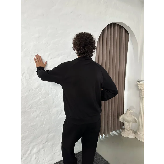 Siyah NK Basic Unisex Oversize Sweat