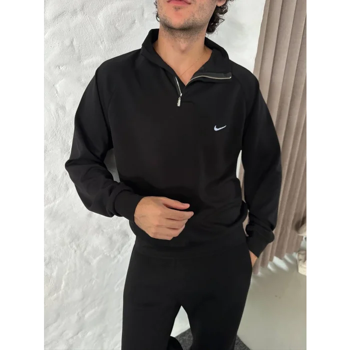 Siyah NK Basic Unisex Oversize Sweat