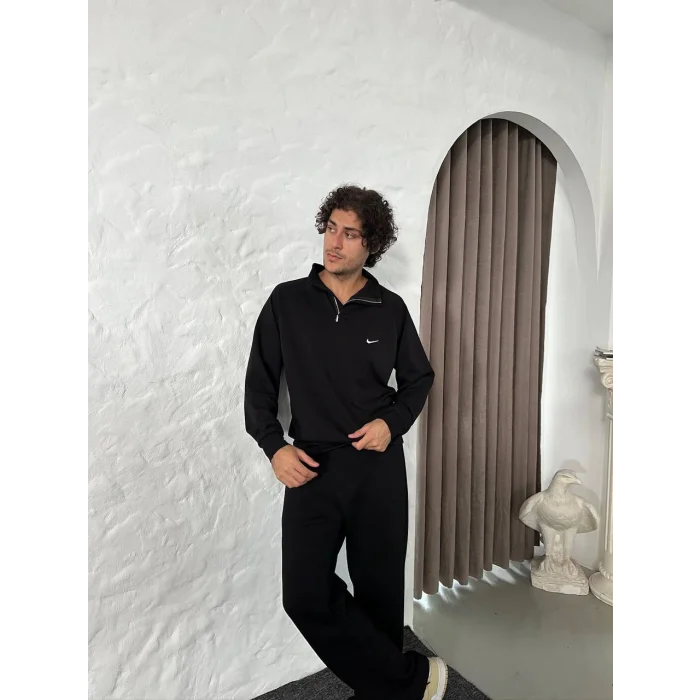 Siyah NK Basic Unisex Oversize Sweat