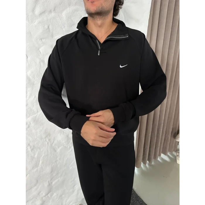 Siyah NK Basic Unisex Oversize Sweat