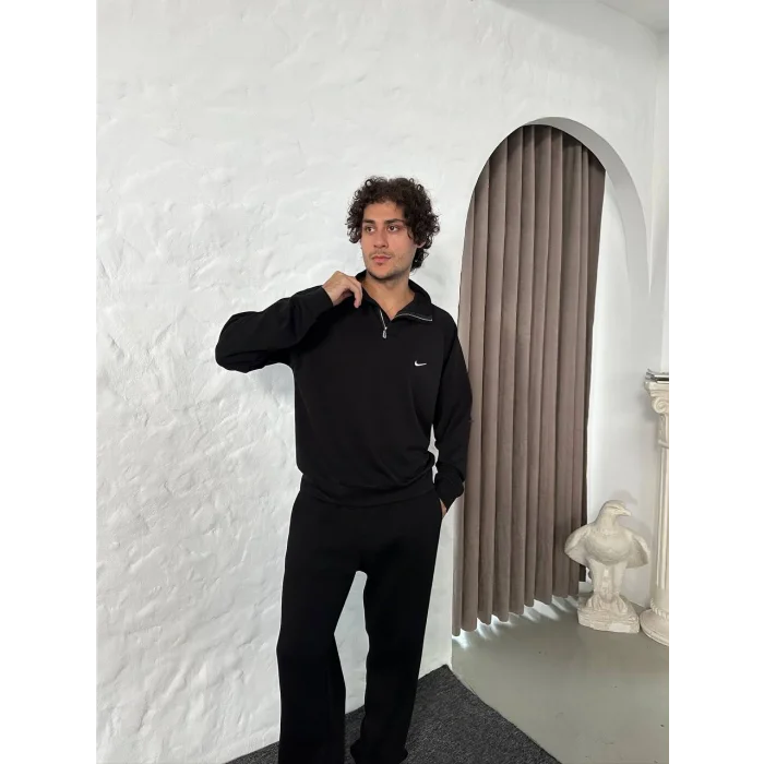 Siyah NK Basic Unisex Oversize Sweat