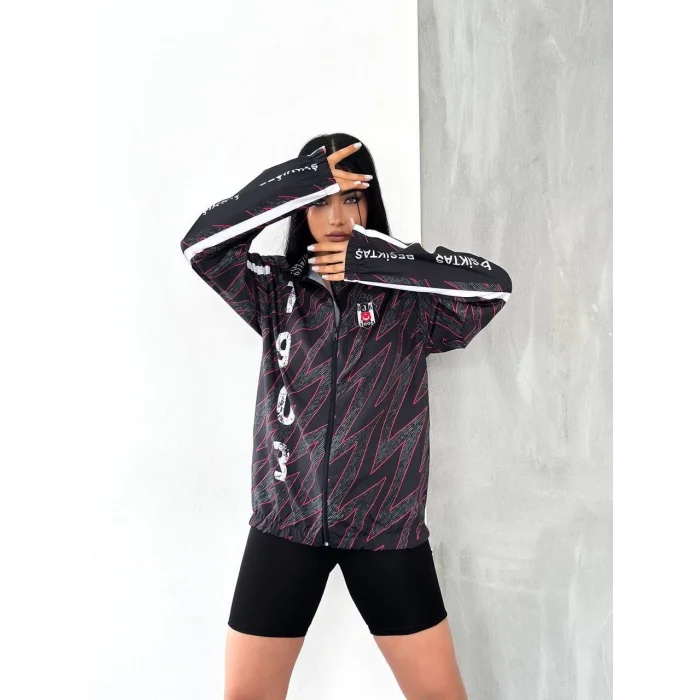 BJK Unisex Oversize Paraşüt Yağmurluk